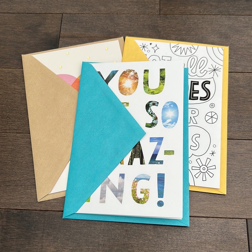 HALLMARK Greeting Cards, Good Mail, Just Because Thank You Humankindness
